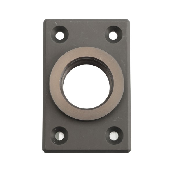 D&D Post Mounting Bracket - Aluminum Center Mount Screw-on - 7512 (Sure_Close_Brackets)