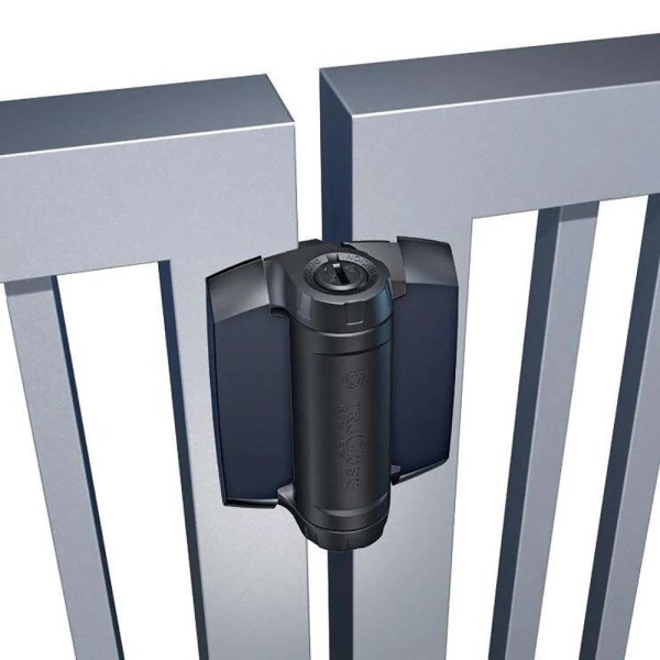 D&D Kit - TruClose Self-Closing Heavy Duty Gate Hinges With No Side Legs w/ Screws For Metal Gates