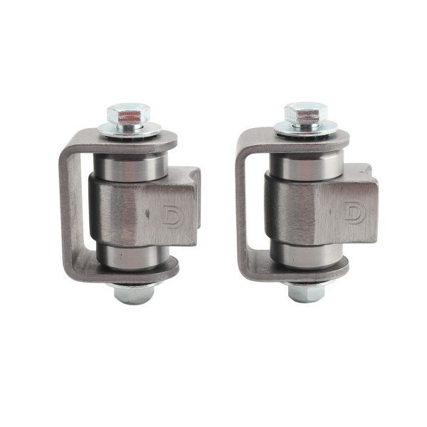 D&D SHUT IT Rusted Original BadAss Weld-On Gate Hinge w/ Sealed Bearings - Steel (EA) - CI3100