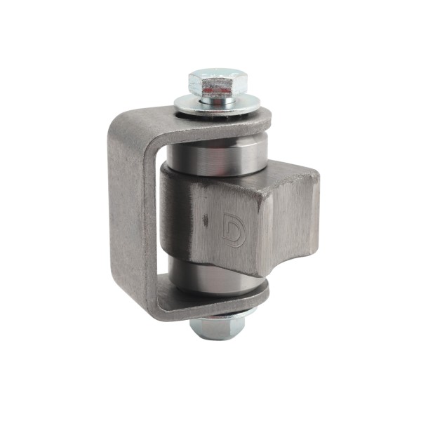 D&D SHUT IT Rusted Original BadAss Weld-On Gate Hinge w/ Sealed Bearings - Steel (EA) - CI3100