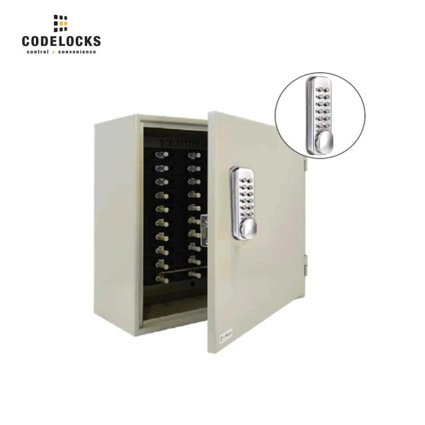 CodeLocks 50 Hook Key Control Cabinet - CL160 SG Mechanical - 92107