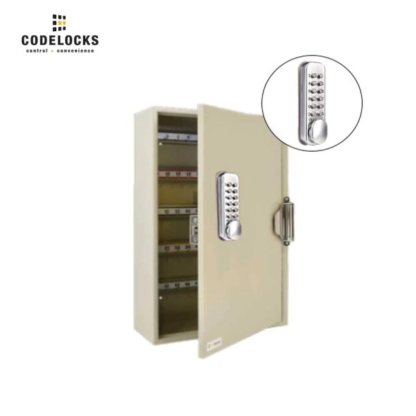 CodeLocks 50 Hook Padlock Cabinet, Self Closing - CL160 SG Mechanical - 98008
