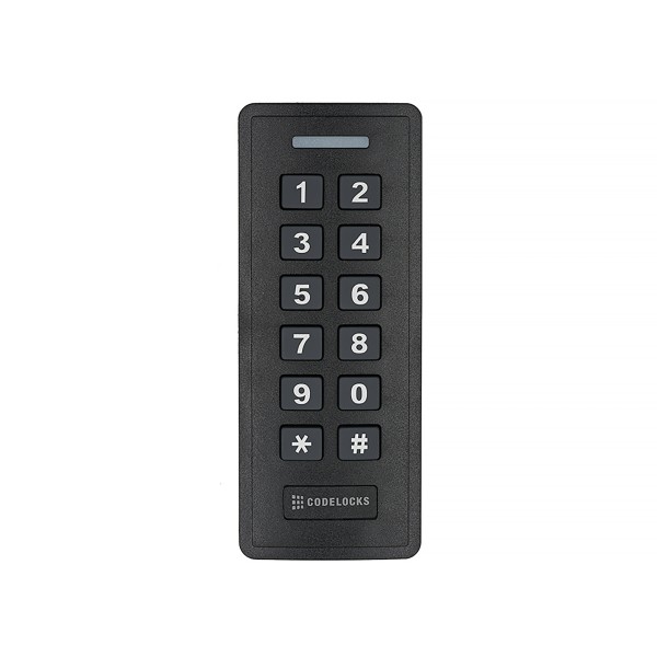 CodeLocks A3 Dual - Standalone Door Controller with RFID (Black) - AL03-DX-BK