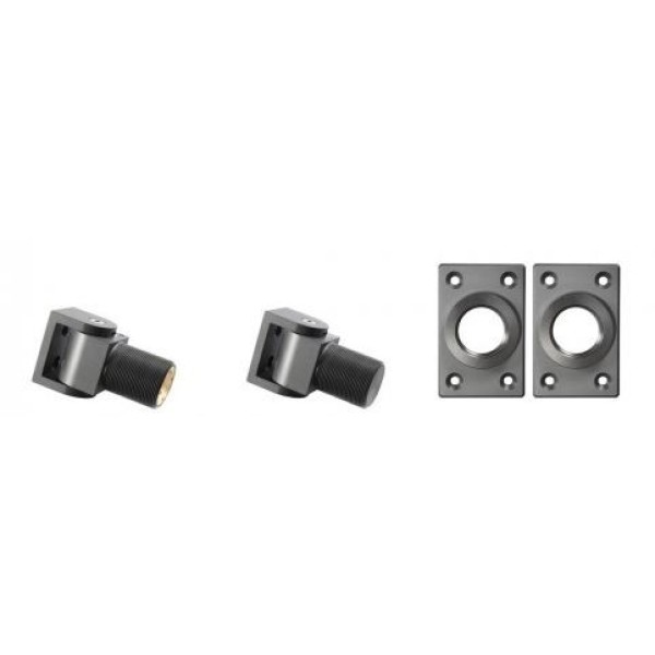 D&D SureClose Center Mount Self-Closing Gate Hinge Kit With S-Hinges And Brackets, 57 S  - 77057113