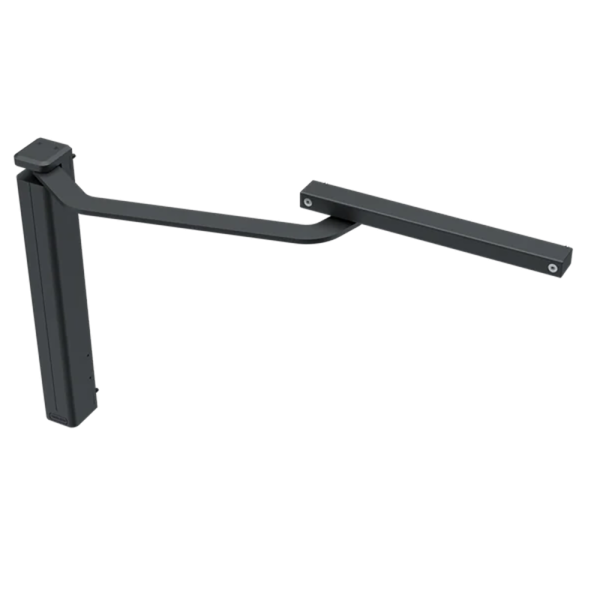 D&D SlimLine Left Hand Vertical Gate Closer (Black) - DC622G-L-900