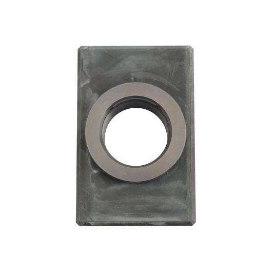 D&D Post Mounting Bracket - Steel Center Mount Weld-On - 7526 (Sure_Close_Brackets)