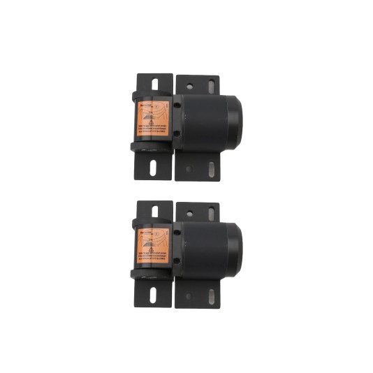 D&D Kit ReadyFit 178 Degree Self-Closing External Heavy Duty Gate Hinge-Closer With Steel Brackets (Pair) - 8000-2124 (Gate Kits)