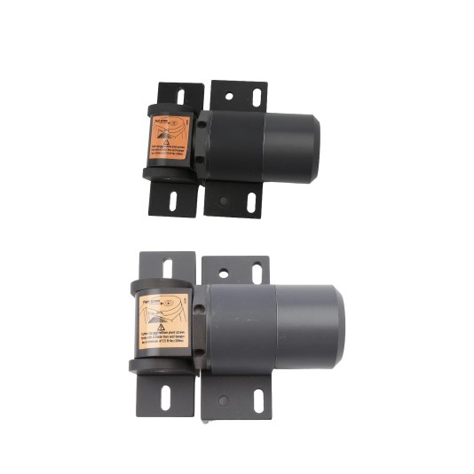 D&D Kit ReadyFit 178 Degree Heavy Duty Self-Closing Gate Hinge-Closer With Aluminum Brackets, SureClose ReadyFit Flush Mount Heavy Duty Gate Hinge With Aluminum Brackets - 8000-2127 (Gate Kits)