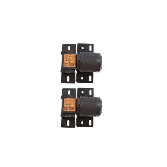 D&D Kit SureClose 178 Degree ReadyFit Flush Mount Heavy Duty Gate Hinge With Steel Brackets (Pair) - 8000-2128 (Gate Kits)