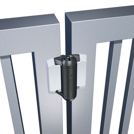 D&D Kit - TruClose Adjustable Self-Closing Gate Hinges With 2 Side Legs w/ Screws For Metal Pool and Safety Gates 
