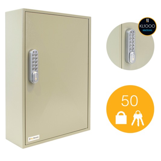 CodeLocks 50 Hook Padlock Cabinet - KL1000 SG KitLock - 90157