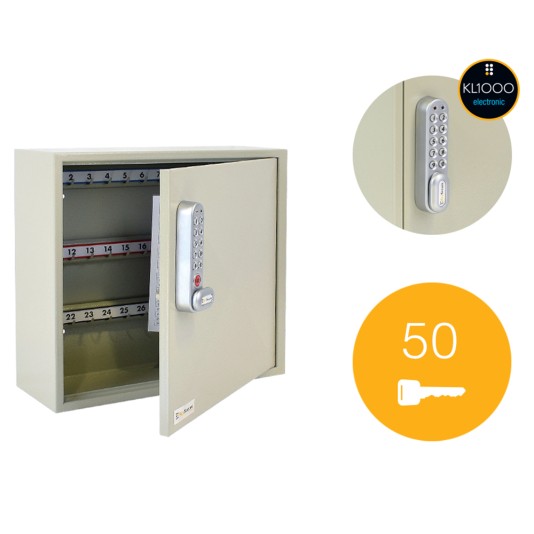 CodeLocks 50 Hook Key Cabinet - KL1000 SG KitLock - 97870