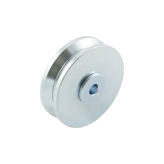 D&D SHUT-IT 4" Weld-On Wheel - Fits 2.5" Frame (Zinc Finish) - CI2425