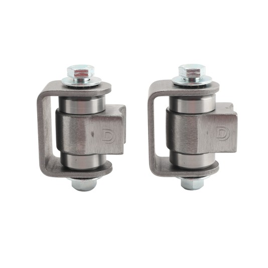 D&D SHUT IT Rusted Original BadAss Weld-On Gate Hinge w/ Sealed Bearings - Steel (EA) - CI3100