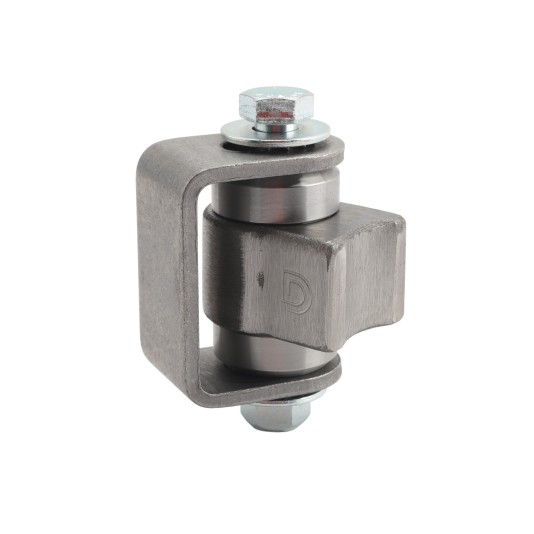 D&D SHUT IT Rusted Original BadAss Weld-On Gate Hinge w/ Sealed Bearings - Steel (EA) - CI3100