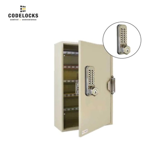 CodeLocks 100 Hook Key Cabinet, Self Closing - CL255 SS K Mechanical - 99973