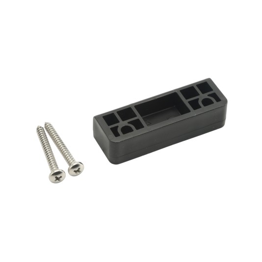 D&D MagnaLatch 2" Gate Gap Spacer (Black) - ML3SPACER