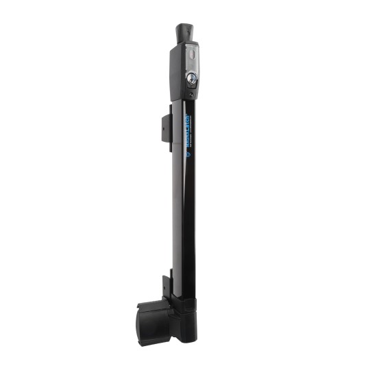 D&D MagnaLatch Series 3 Top Pull Safety Gate Latch For Pool Gates (Black)