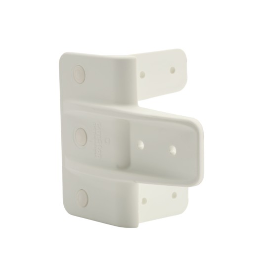 D&D GateStop 2 3/8" Gate Protection Device For Vinyl Gates (White) - TCGS1WT (GateStops)