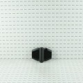 D&D TruClose Standard Adjustable Self-Closing Gate Hinges With 2 Side Legs For Wood & Vinyl Gates Black (Pair) - 13272 (hingeslatches)