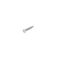 D&D 1" Self-Drilling, Phillips Head 10 Gauge Screw, White 410 Stainless Steel (Pack of 100 Screws)