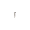 D&D 1" Self-Drilling, Phillips Head 10 Gauge Screw, White 410 Stainless Steel (Pack of 100 Screws)