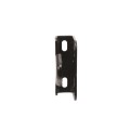 D&D Wood Hardware Steel Thumb Latch and Striker Bar With Decorative Handle For Wood Gates (Black)