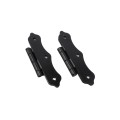 D&D Wood Hardware Steel 8" Traditional Butterfly Hinge With Hardware For Wood Gates (Pair) Black - 310010