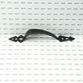 D&D Wood Hardware Metal Gate Handle With Mounting Hardware For Vinyl, Wood, and Metal Gates (Black)