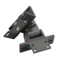 D&D SureClose ReadyFit Flush Mount Heavy Duty Gate Hinge With Aluminum Brackets - 74001313 (Sure_Close_Brackets)