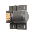 D&D SureClose ReadyFit Flush Mount Heavy Duty Gate Hinge With Aluminum Brackets - 74001313 (Sure_Close_Brackets)
