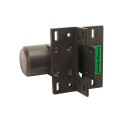 D&D ReadyFit 88 Degree Self-Closing External Gate Hinge-Closer With Aluminum Brackets - Pool Safe - 74108323 (Sure_Close_Brackets)