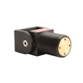 D&D SureClose 57 S 90 Degree Center Mount Self-Closing Horizontally Adjustable Thrust Bearing Gate Hinge-Closer - 75057113 (Sure_Close_Brackets)