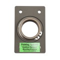 D&D Post Mounting Bracket - Aluminum Center Mount Screw-on - 7512 (Sure_Close_Brackets)