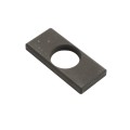 D&D Post Mounting Bracket - Steel Flush Mount Weld-On - 7525 (Sure_Close_Brackets)