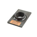 D&D Post Mounting Bracket - Steel Center Mount Weld-On - 7526 (Sure_Close_Brackets)