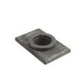 D&D Post Mounting Bracket - Steel Center Mount Weld-On - 7526 (Sure_Close_Brackets)