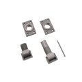 D&D SureClose Self-Closing Center Mount Gate Hinge-Closer Kit With S-Hinges And Brackets, 108 SF S - 77108123
