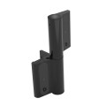 SureClose MK 180 Hydraulic Self-Closing Gate Hinge & Closer, Heavy-Duty Right-Handed for Aluminum and Steel Gates (Matte Black) - 77180743R (Default)