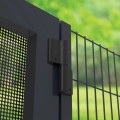 SureClose MK 180 Hydraulic Self-Closing Gate Hinge & Closer, Heavy-Duty Left-Handed for Aluminum and Steel Gates (Matte Black) - 77180743L (Default)