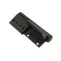 SureClose MK 180 Hydraulic Self-Closing Gate Hinge & Closer, Heavy-Duty Left-Handed for Aluminum and Steel Gates (Matte Black) - 77180743L
