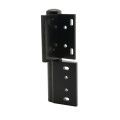 SureClose MK 180 Hydraulic Self-Closing Gate Hinge & Closer, Heavy-Duty Left-Handed for Aluminum and Steel Gates (Matte Black) - 77180743L