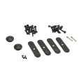 SureClose MK 180 Hydraulic Self-Closing Gate Hinge & Closer, Heavy-Duty Right-Handed for Aluminum and Steel Gates (Matte Black) - 77180743R