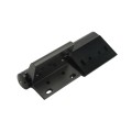 SureClose MK 180 Hydraulic Self-Closing Gate Hinge & Closer, Heavy-Duty Right-Handed for Aluminum and Steel Gates (Matte Black) - 77180743R