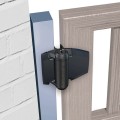D&D Kit - TruClose Adjustable Self-Closing Gate Hinges With 2 Side Legs w/ Screws For Metal To Wood Gates