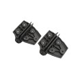 D&D Kit - TruClose Adjustable Self-Closing Gate Hinges With 2 Side Legs w/ Screws For Metal To Wood Gates - 8000-2133 (Default)