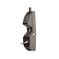 D&D Kit LokkLatch Series 2 Lockable Latch & TruClose Hinges for Metal Pool Gates (Pair, Black) - 8000-2138