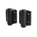 D&D Kit LokkLatch Series 2 Lockable Latch & TruClose Hinges for Metal Pool Gates (Pair, Black) - 8000-2138