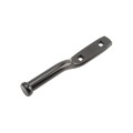 D&D Contemporary Post Latch Kit - Post Latch, 8" Heavy Duty Strap Hinge, and Gate Handle (Black) - 810008 (Default)