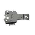 D&D Contemporary Post Latch Kit - Post Latch, 8" Heavy Duty Strap Hinge, and Gate Handle (Black) - 810008 (Default)